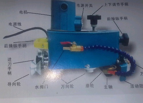 供应小型玻璃磨边机